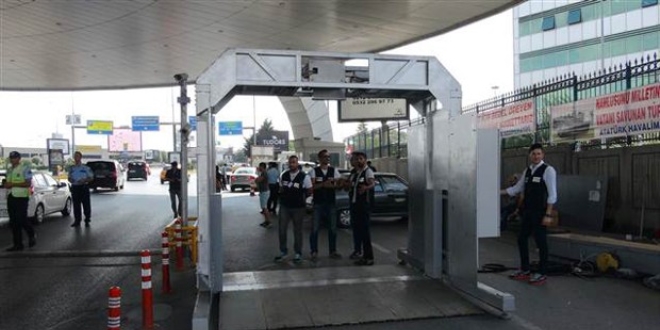 Atat�rk Havaliman� giri�ine X-Ray ara� tan�ma sistemi yerle�tirildi