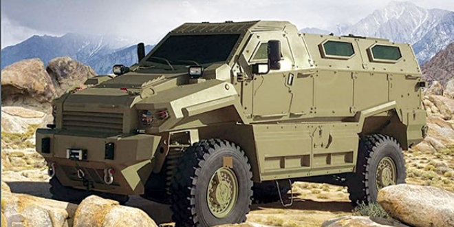 TOMA'dan sonra, may�na dayan�kl� z�rhl� personel ta��y�c�