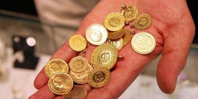 Altının kilogramı 124 bin 150 liraya geriledi
