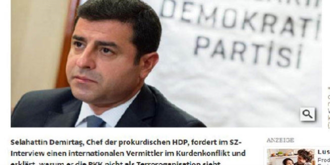 'Biz PKK'yı terör örgütü olarak tanımlamıyoruz'