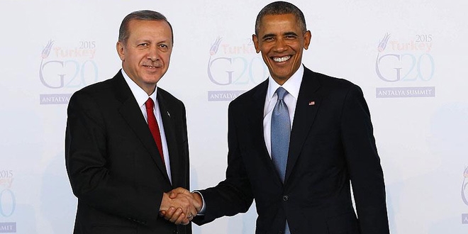 Erdoan ile Obama yarn bir araya gelecek
