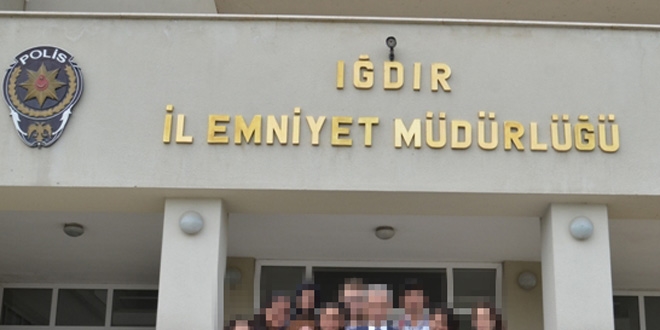 Iğdır'da 8 polis gözaltına alındı
