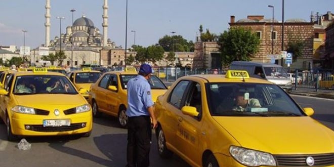 Taksiler güne ayarsız başladı