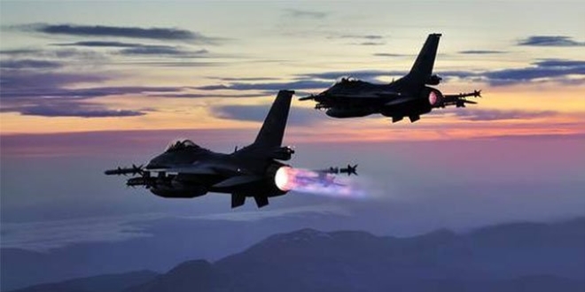 Irak'n kuzeyindeki PKK hedeflerine hava harekat