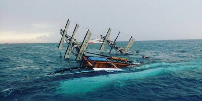 Antalya aklarnda batan tur teknesinin kaptan tutukland