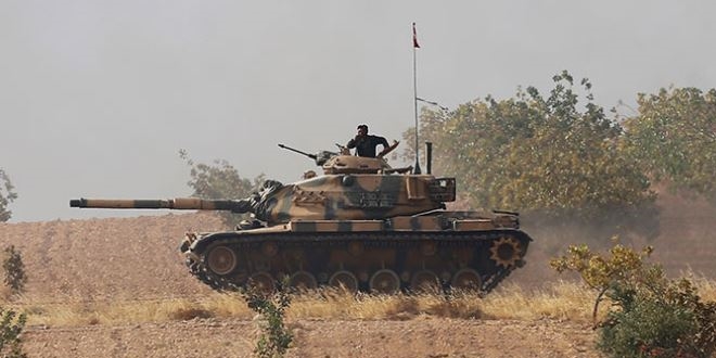 Suriye'de tanka saldr: 3 asker ehit, 4 asker yaral