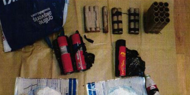 Siirt'teki operasyonda patlay�c� malzemeleri ele ge�irildi