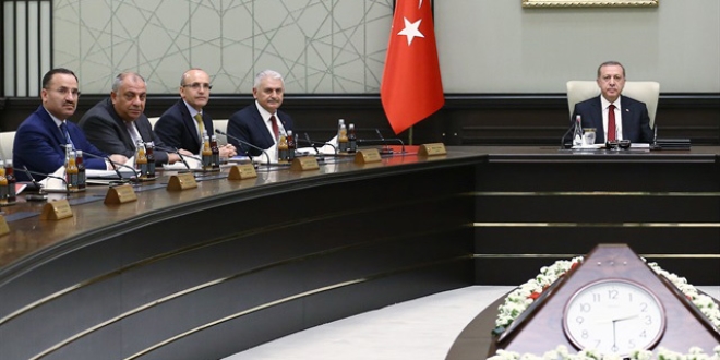 Erdoğan başkanlığında toplanan Bakanlar Kurulu sona erdi
