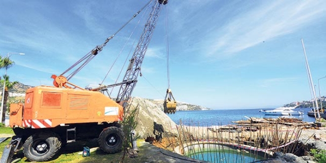 Su basan 'Bodrum' altyap�y� tart���yor