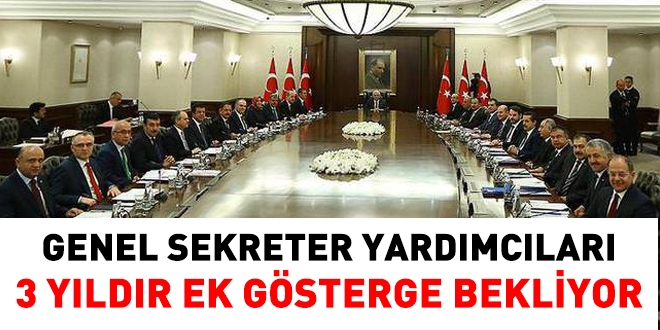 Üniversite genel sekreter yardımcıları 3 yıldır ek gösterge bekliyor