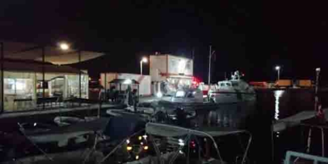 S�rat teknesi bal�k�� teknesine �arpt�, 1ki�i kay�p