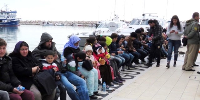 Çanakkale'de 39 yabancı uyruklu yakalandı