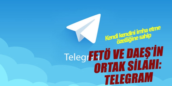 FET ve DAE'in ortak silah Telegram