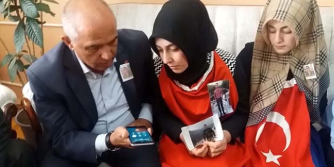 Y�ld�r�m, �ehit ailesine telefonda ba�sa�l��� diledi