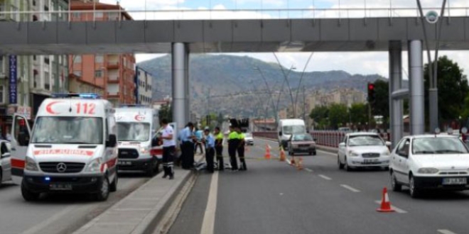 Samsun'da otomobilin çarptığı yaya öldü