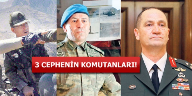 PKK , PYD, IŞİD, FETÖ'ye yönelik operasyonların öne çıkan isimleri