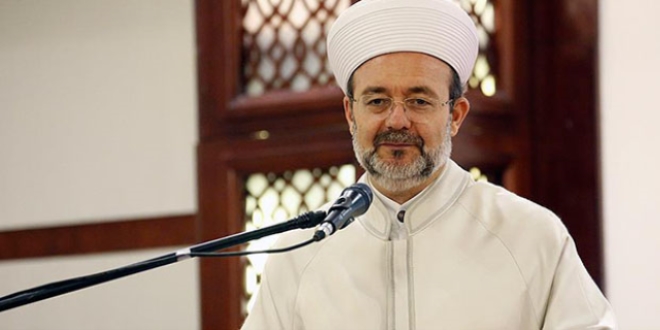 Görmez: Hac bize ahireti yaşatıyor