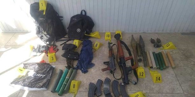Şırnak'ta PKK'lı teröristlere ait mühimmat ele geçirildi