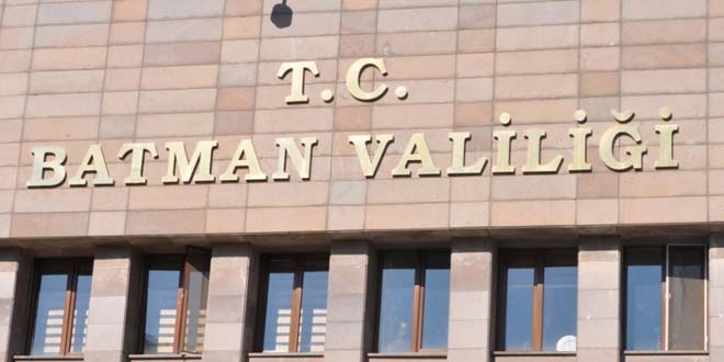 Batman'da toplant� ve g�steri y�r�y��lerine yasak