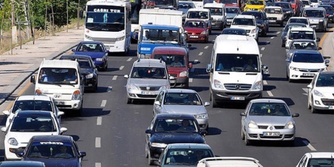 Bolu Da�� T�neli'nden yar�m milyondan fazla ara� ge�ti