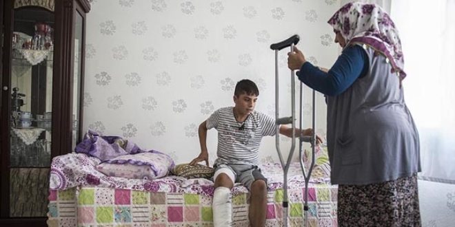 Ter�r ma�duru �ocuklar i�in okul eve ta��nacak