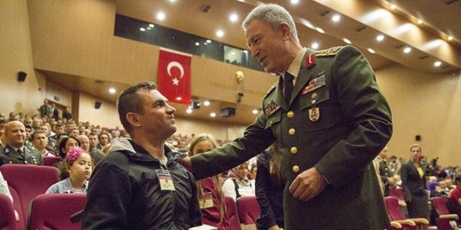 Genelkurmay'da Gaziler Günü için tören düzenlendi