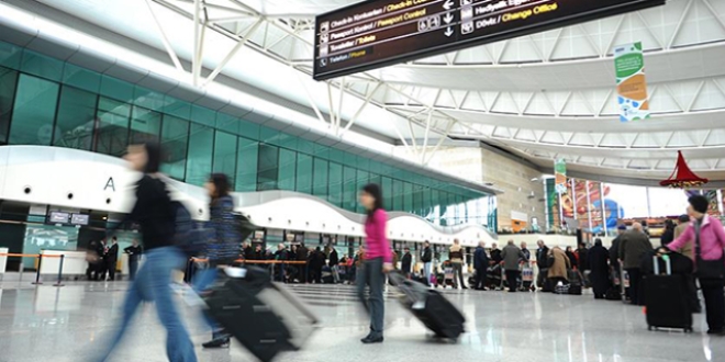 Drt havaliman bayramda 3 milyon yolcu arlad