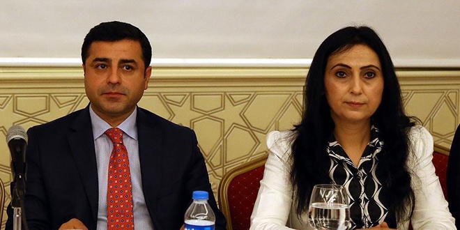 Demirta ve Yksekda ile HDP'li 6 milletvekili ifadeye arld
