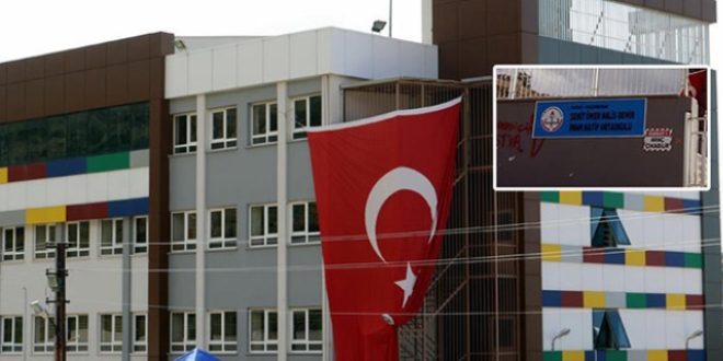 Halisdemir'in adı FETÖ okulunda yaşayacak