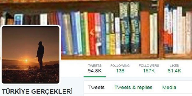 'Türkiye Gerçekleri' isimli Twitter hesabı'nın sahibi serbest