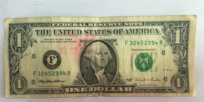 Vatandaşlar 1 dolarları yakıyor, rakam 1 milyon doları geçti