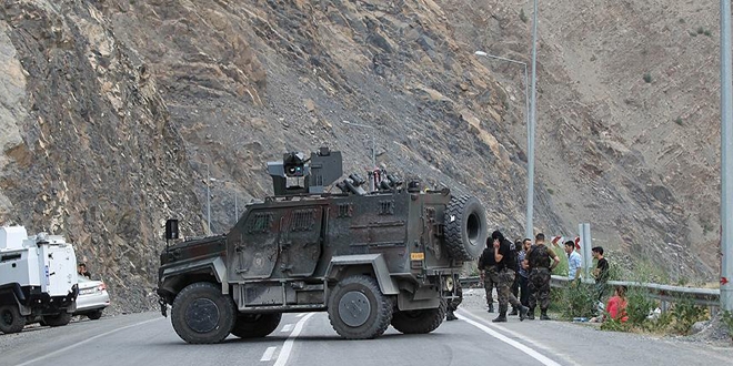 Hakkari'de terör saldırısı