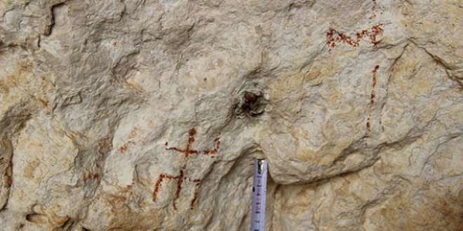 Mersin'de 8 bin yllk kaya resimleri bulundu