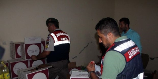 Mu�la Fethiye'de sahte i�ki operasyonu