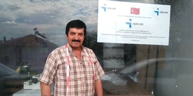 Eski hükümlü İŞKUR'un desteğiyle atölyesini kurdu
