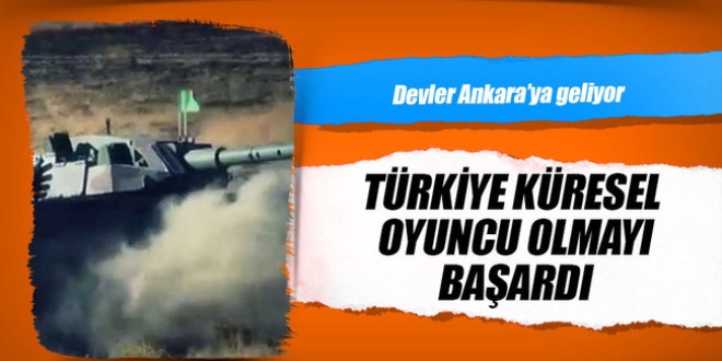 Savunmann devleri Ankara'ya kouyor