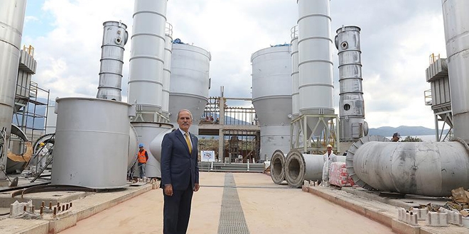Yerli çamur yakma tesisinde elektrik üretilecek