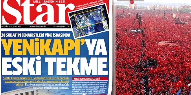 Yenikapı Ruhu'na 28 Şubat tezgahı sürüyor