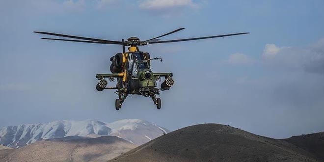 Bomba yüklü aracı ATAK helikopteri imha etti