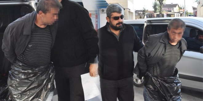 Mahkemeye beline bağladığı poşetle geldi, görenler şaşkına döndü