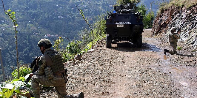 Giresun'da terör operasyonu sürüyor