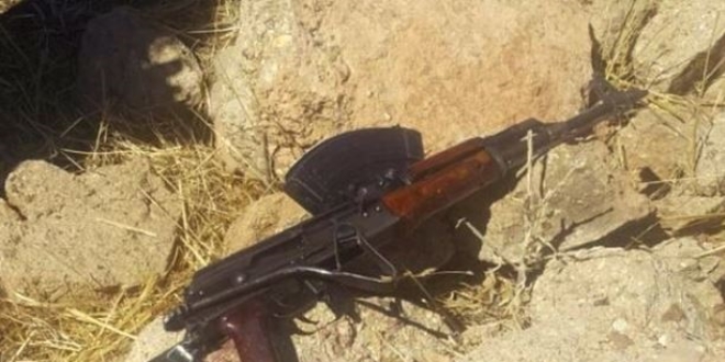 Siirt'te PKK/KCK'ya ait silah ve mühimmat ele geçirildi