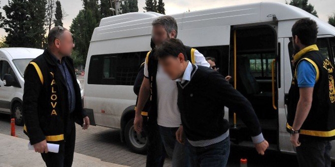 Yalova'da adliyeye sevk edilen 3 kii tutukland