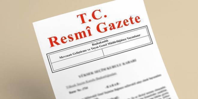 Irak ve Suriye tezkeresi Resmi Gazete'de