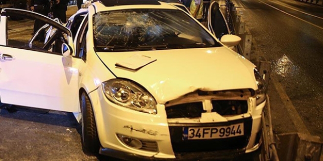 İstanbul'da trafik kazası: 1 ölü, 4 yaralı