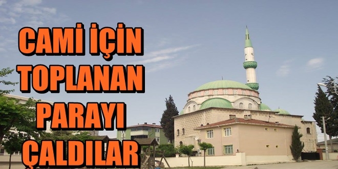 Batman'da cami yap�m� i�in toplanan para �al�nd�