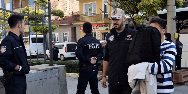 Eskişehir'de 12 jandarma personeli, adliyeye sevk edildi