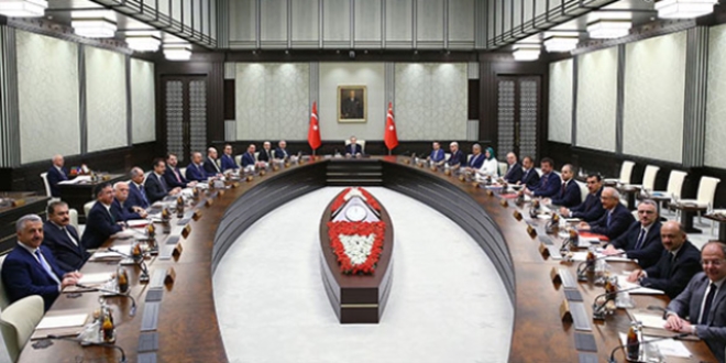 Bakanlar Kurulu toplandı