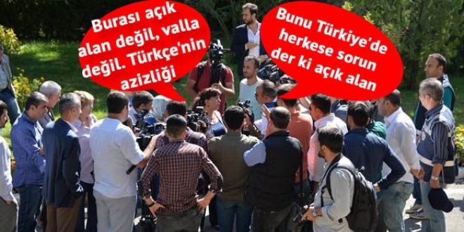 Polisle DBP'liler arasında 'iç mekan, dış mekan' polemiği