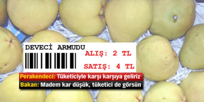 'Madem karları düşük tüketici de görsün'